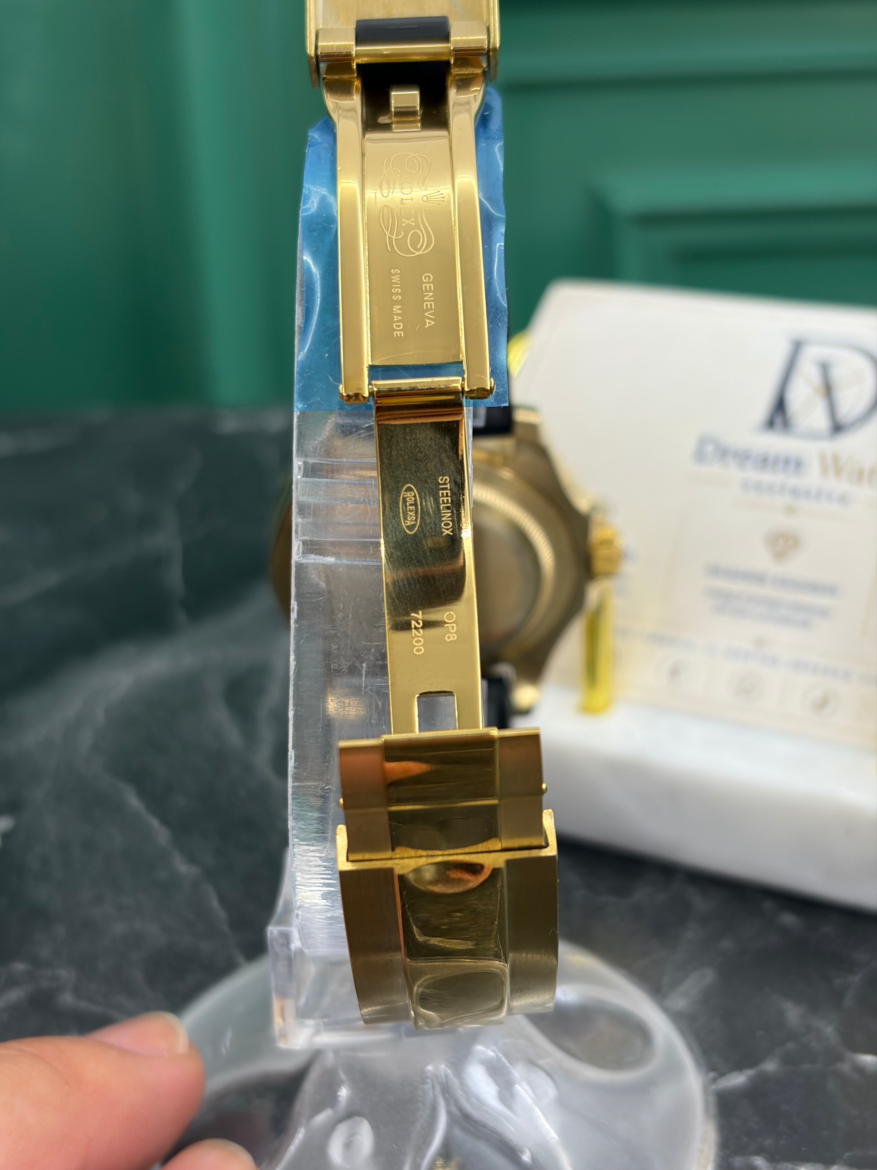 Yacht master Oysterflex gold