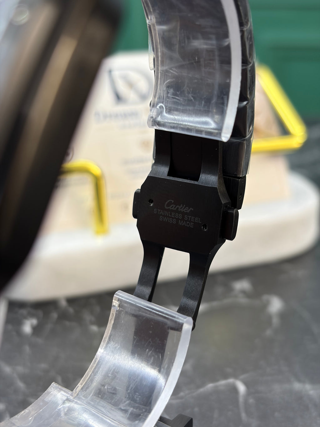 Cartier Santos 40mm – Full Black DLC