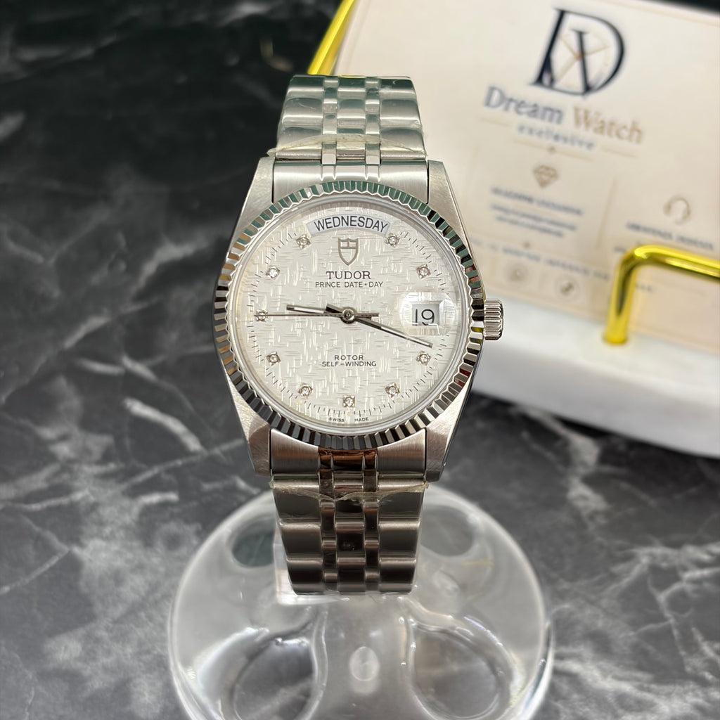 TUDOR Prince 36 MM date day