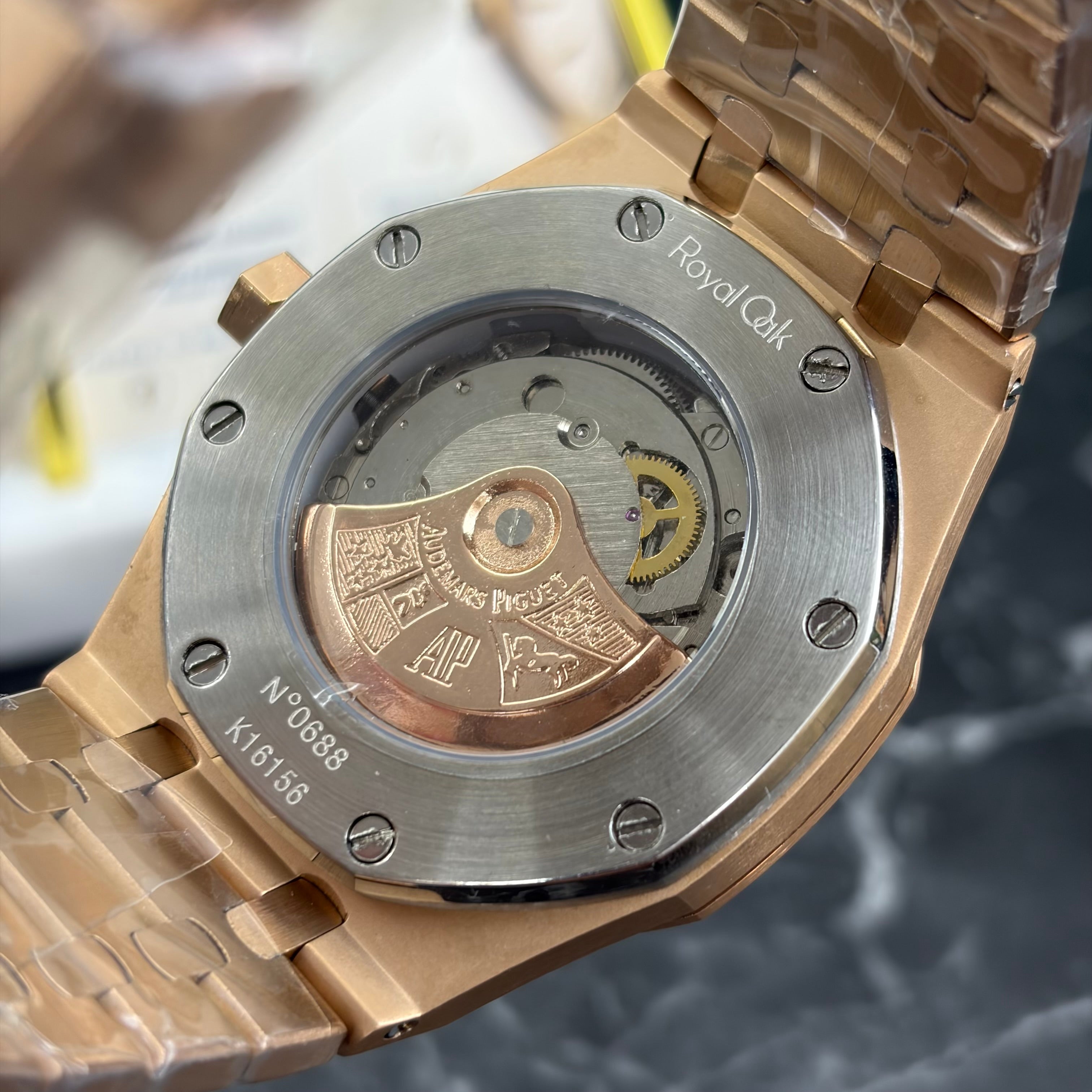 Audemars Piguet Royal Oak Oro Rosa Quadrante Grigio