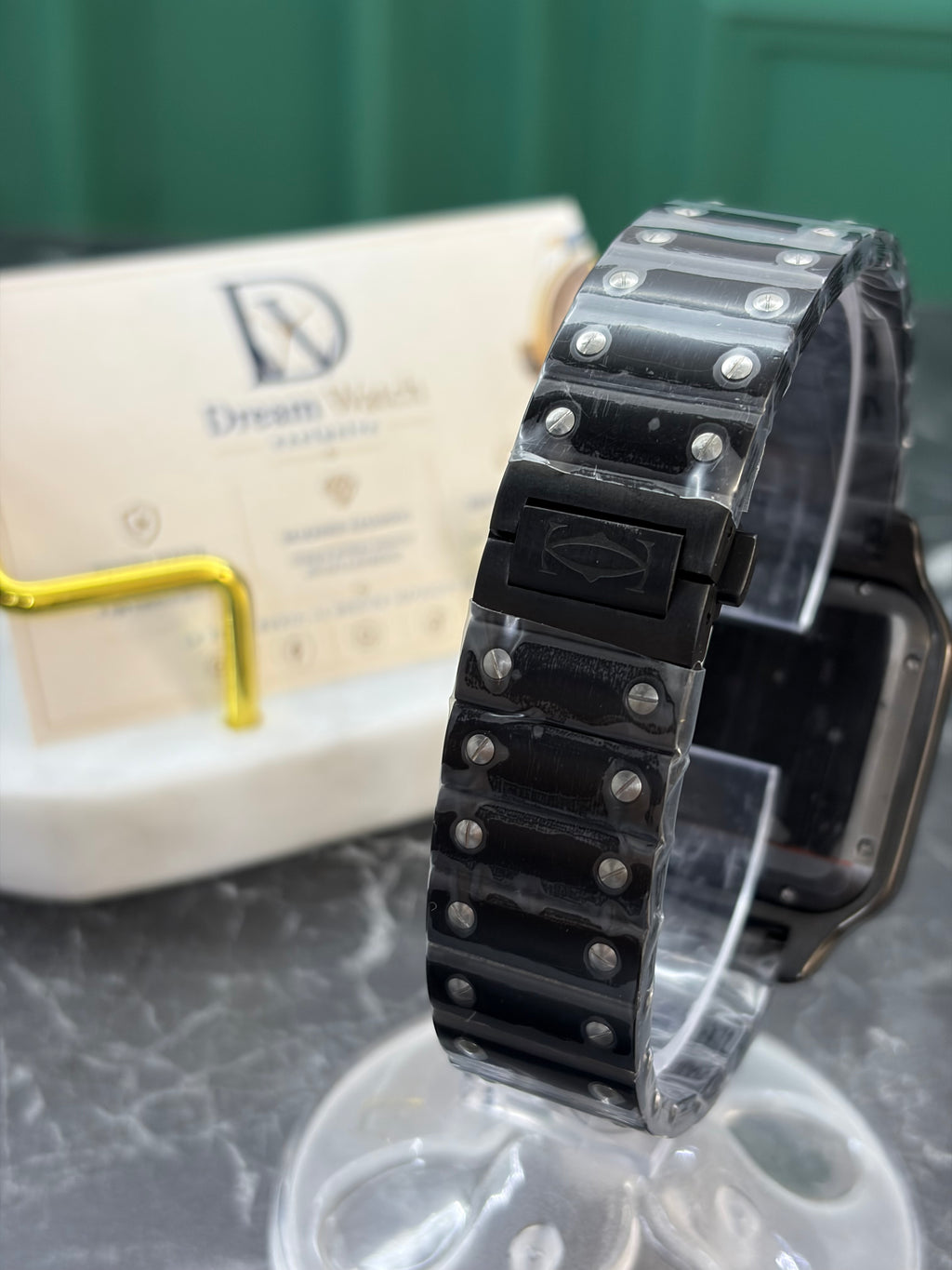 Cartier Santos 40mm – Full Black DLC