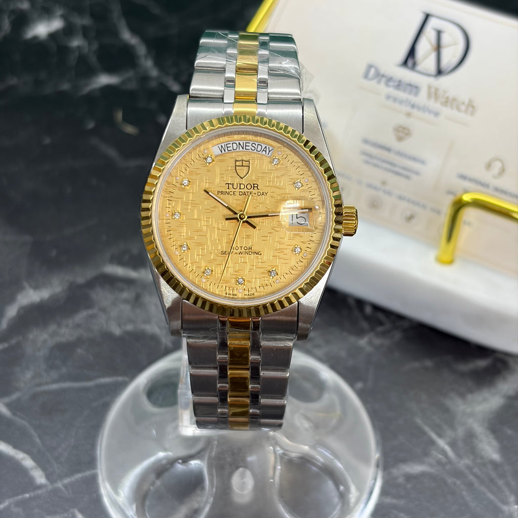 TUDOR Prince 36 MM date day