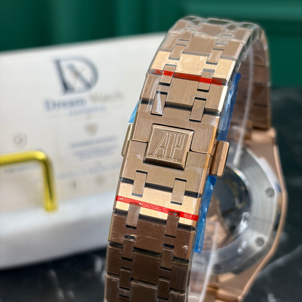 Audemars Piguet Royal Oak Oro Rosa Quadrante Blu