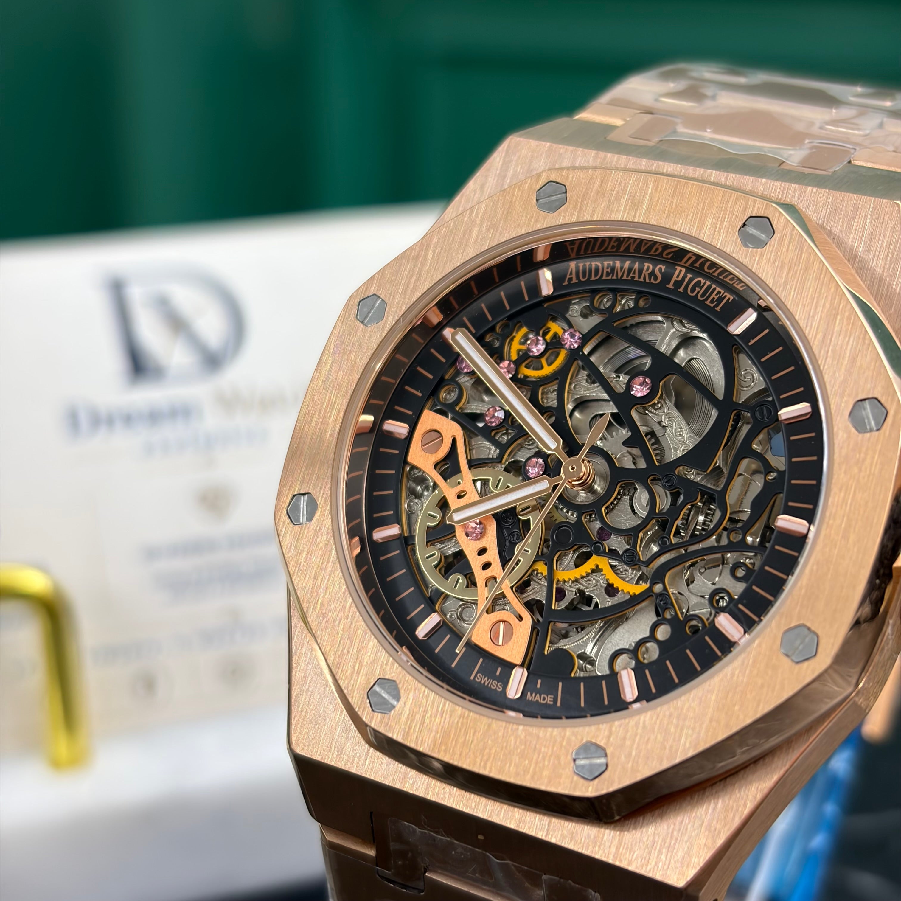 Audemars Piguet Royal Oak Skeleton Oro Rosa