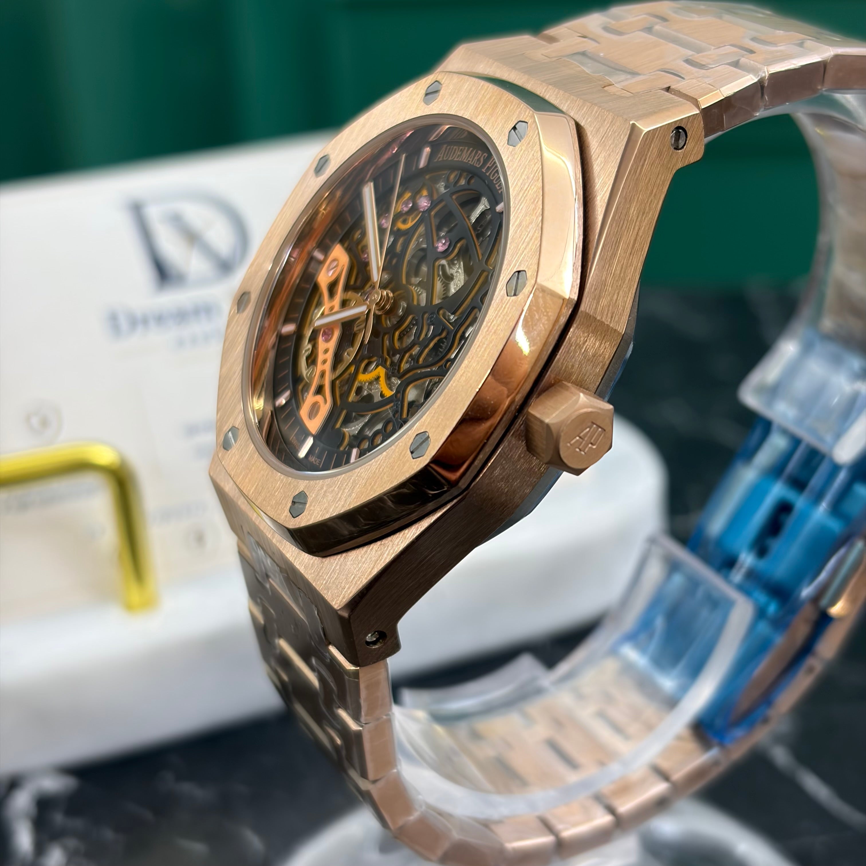 Audemars Piguet Royal Oak Skeleton Oro Rosa