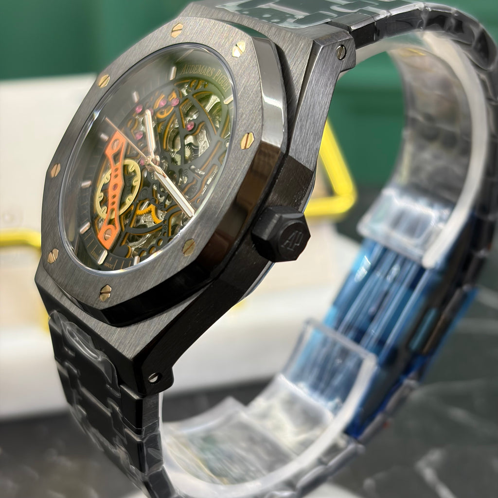 Audemars Piguet Royal Oak Skeleton Total Black