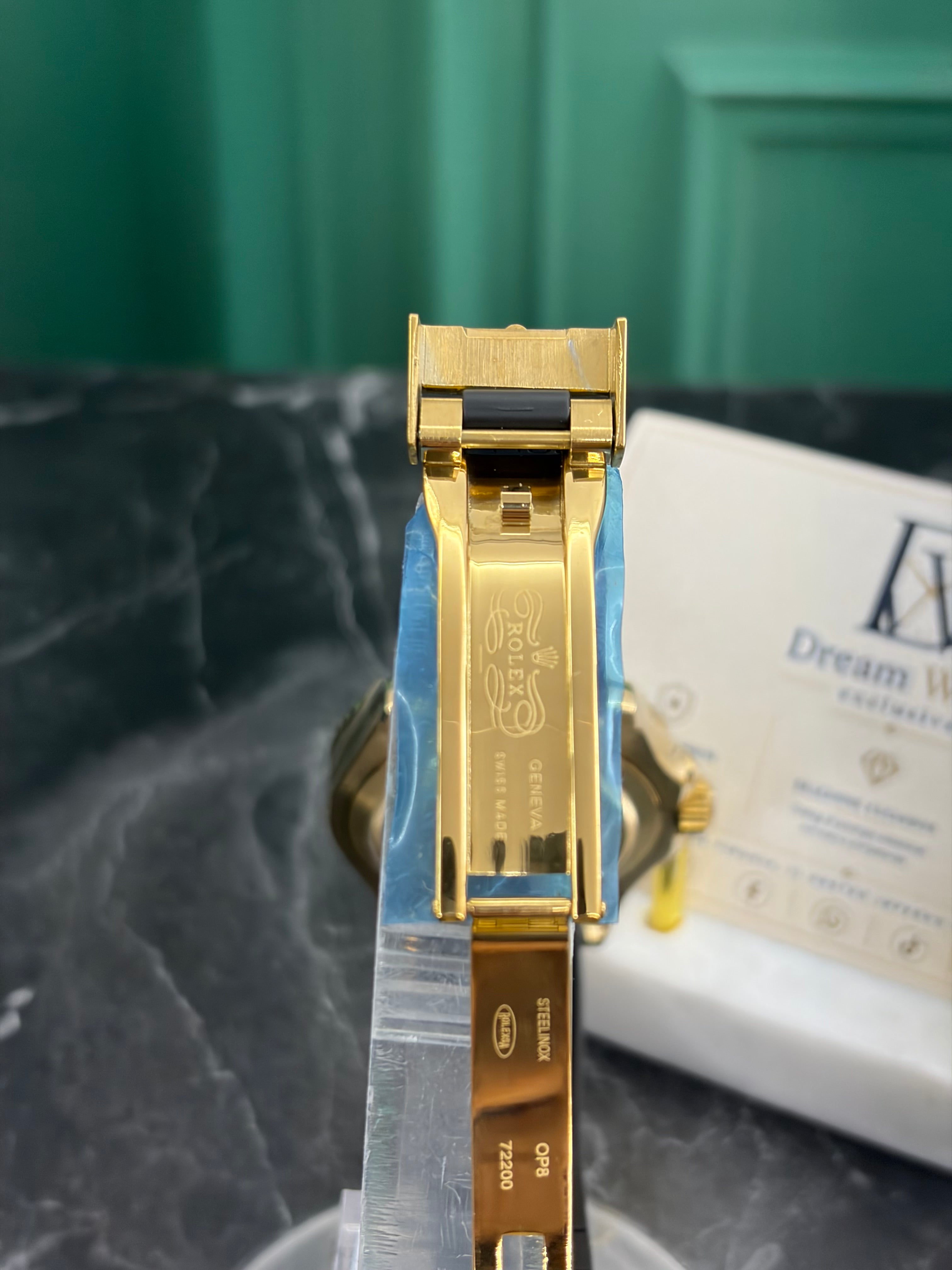 Yacht master Oysterflex gold
