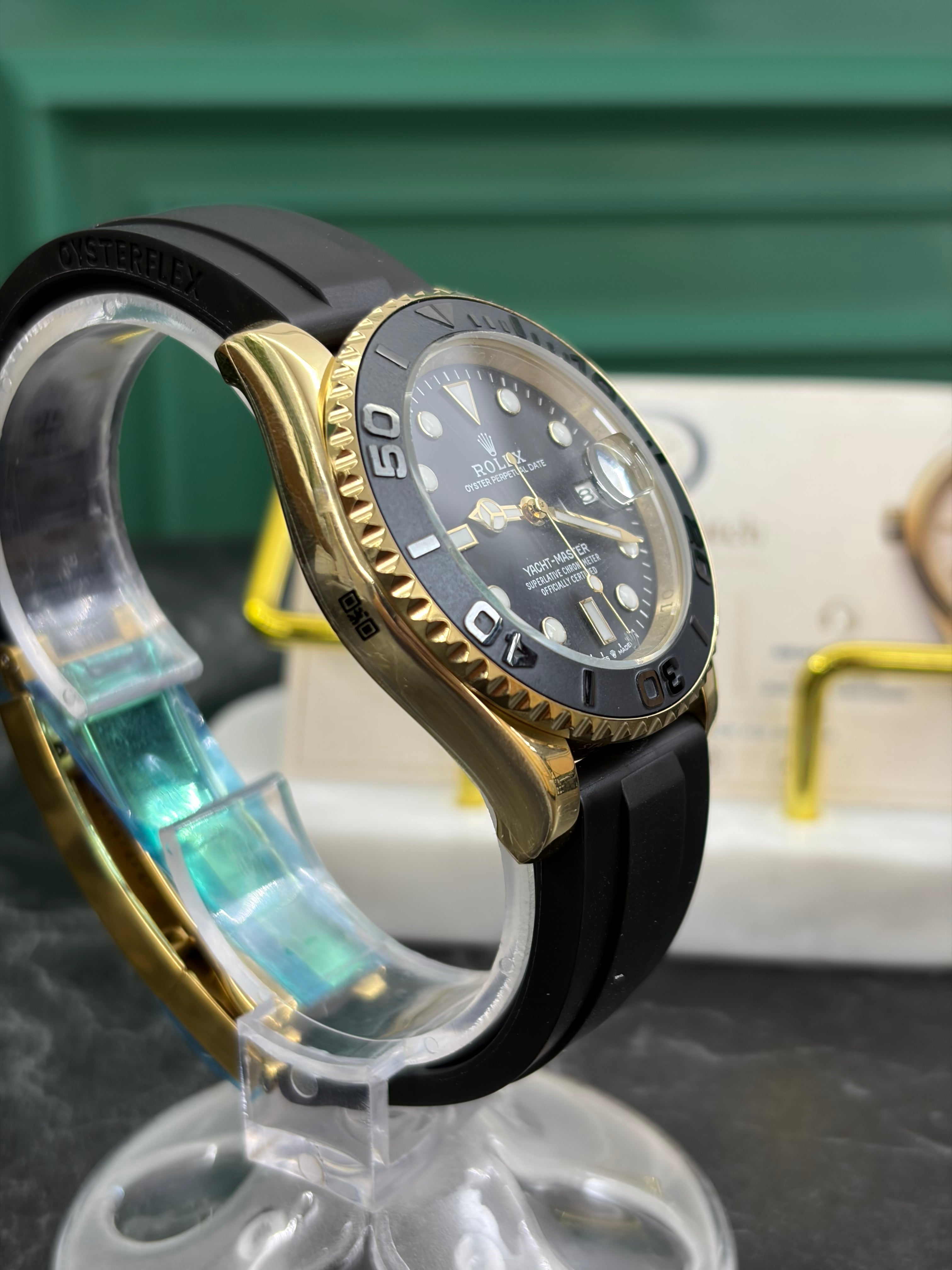 Yacht master Oysterflex gold