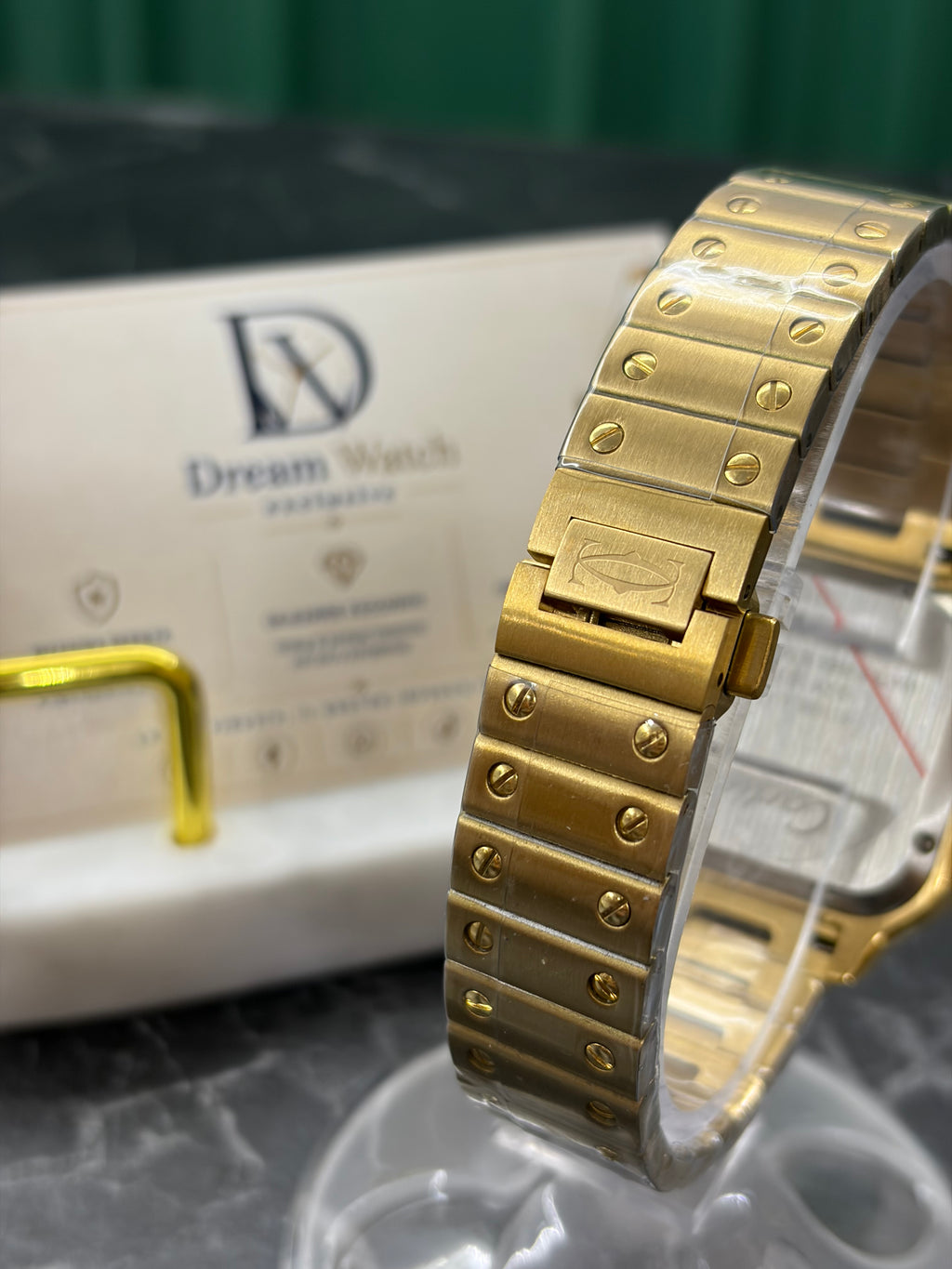 Cartier Santos 40mm – Oro Giallo Diamantato